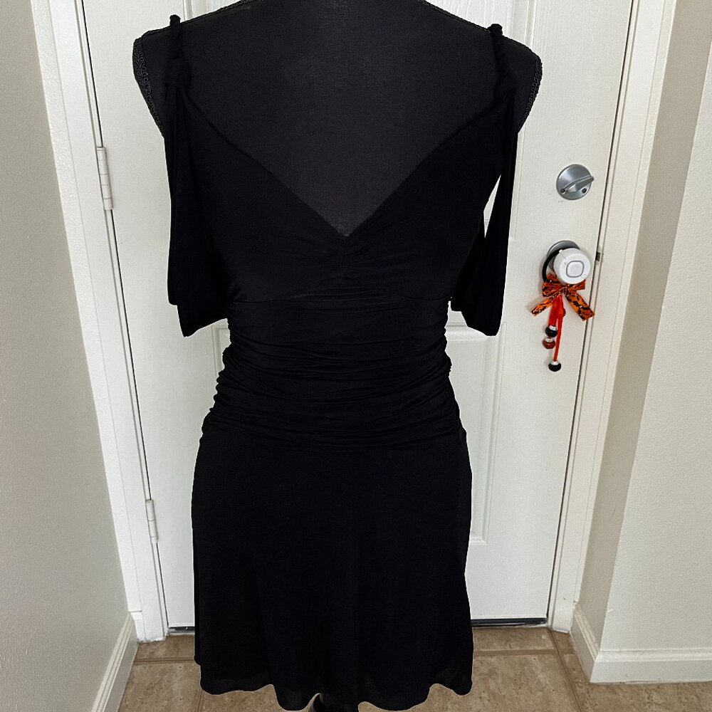 NWOT BCBG Black Minidress - size XS